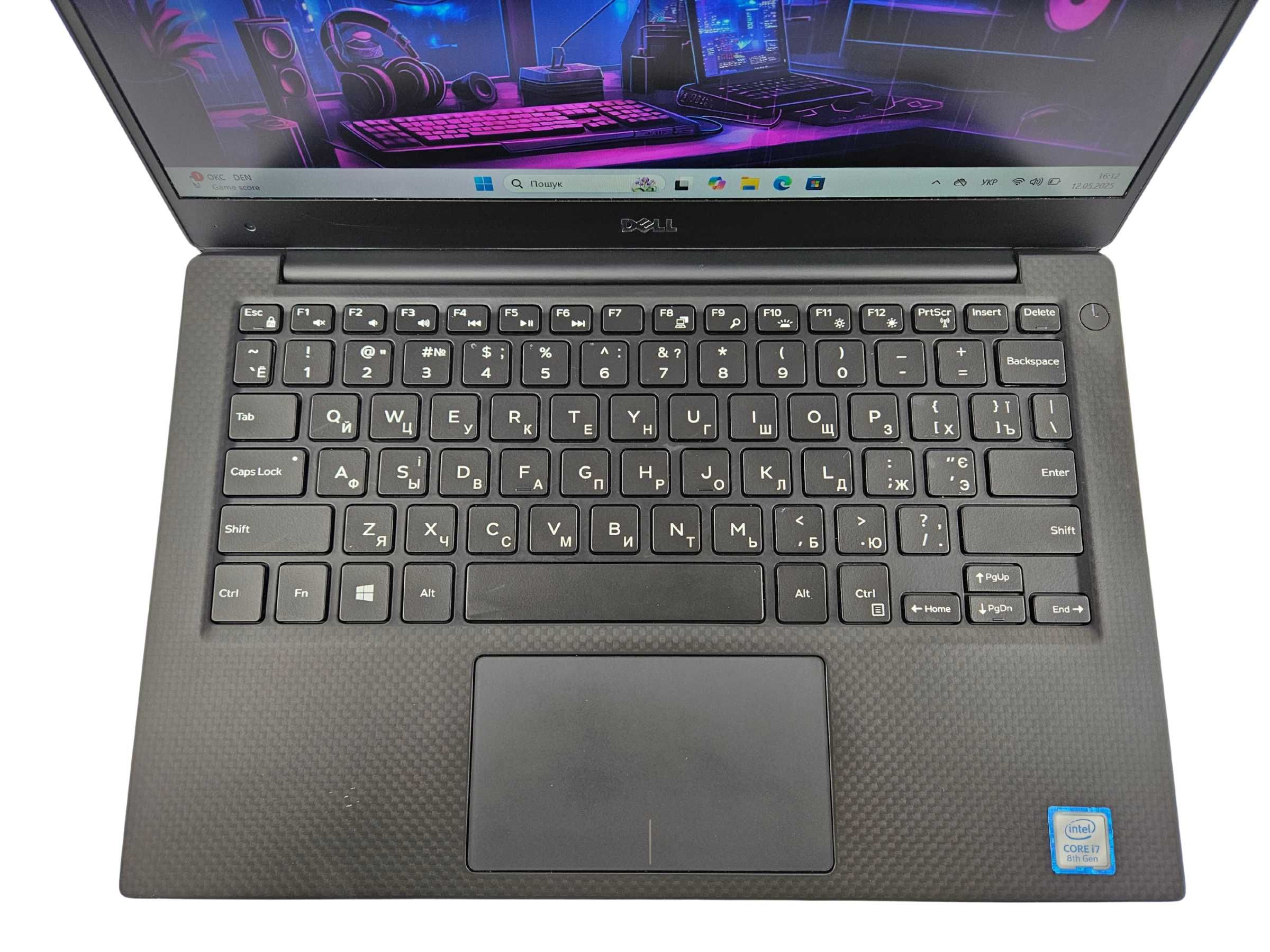 Ноутбук Dell XPS 13 9360 FullHD|400ніт|i7-8550U|8GB|256GB