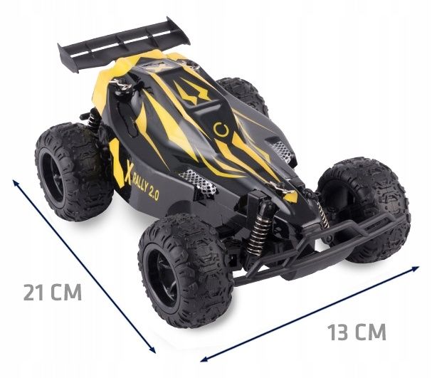 Samochod Zdalnie sterowany X-RALLY duży szybki 25km/h 2xAKU