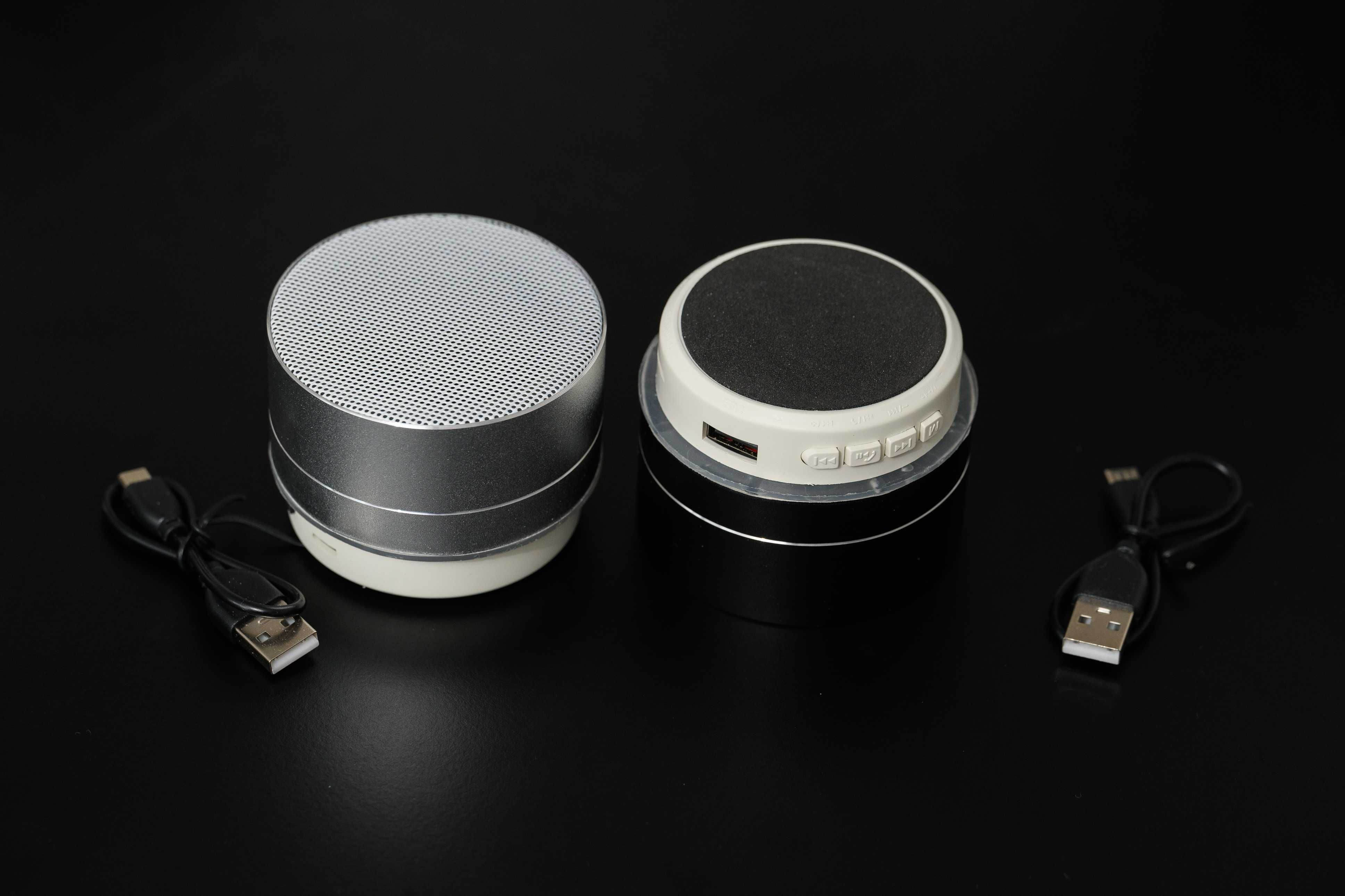 Колонка-міні Bluetooth з підсвічуванням,з підтримкою microSD, Чорна