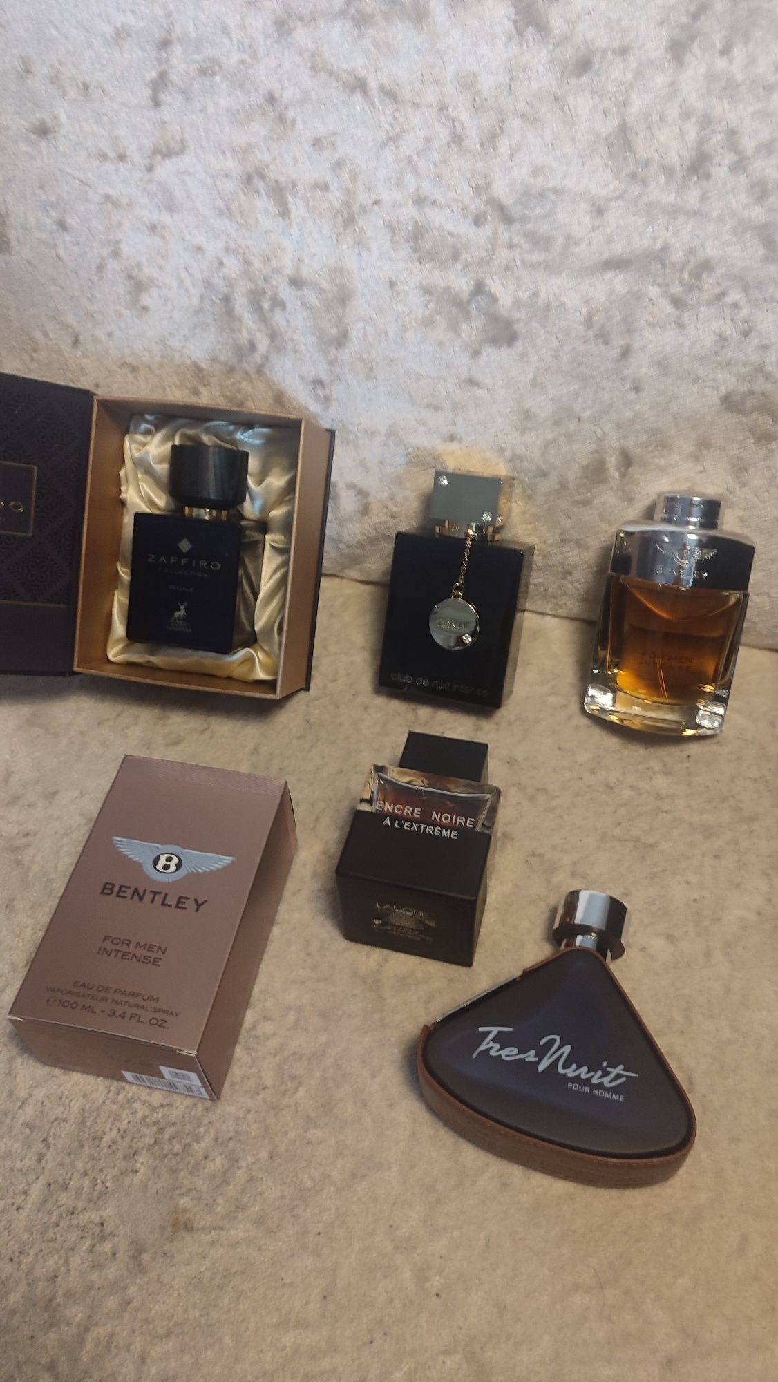 Perfumes homem, Lalique, ARMAF, Bentley, Alhambra