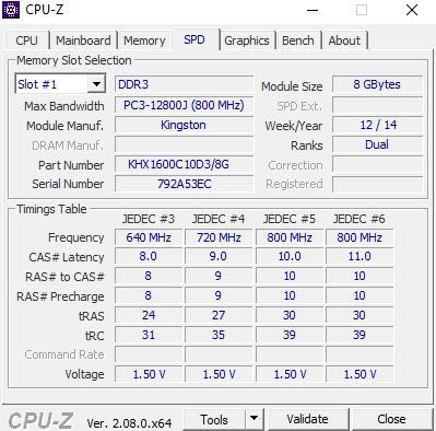 Pamięć RAM HyperX Fury DDR3 16GB 2x8GB 1600MHz