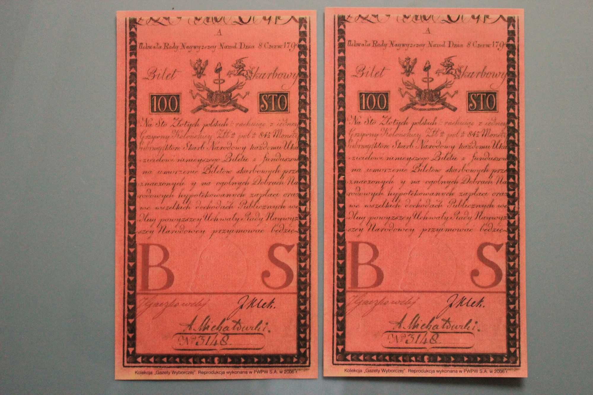 ZBanknoty polskie i z Polską związane.