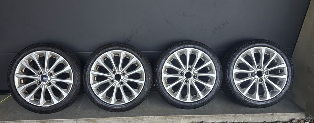 4x Koła 195 45 R16 Felgi 4x108 ET 47.5 Ford
