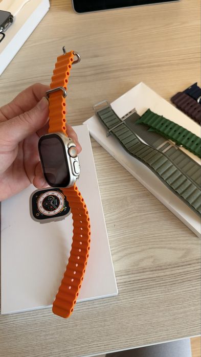 apple watch ultra 49mm titanium