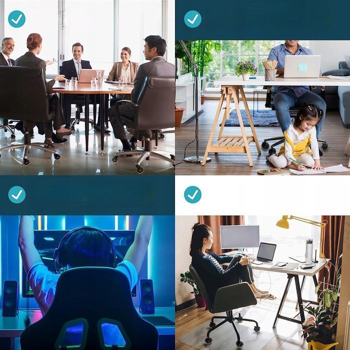 kółka do krzeseł biurowych wzmacniane  10 x 22mm 5 sztuk lifelong ikea