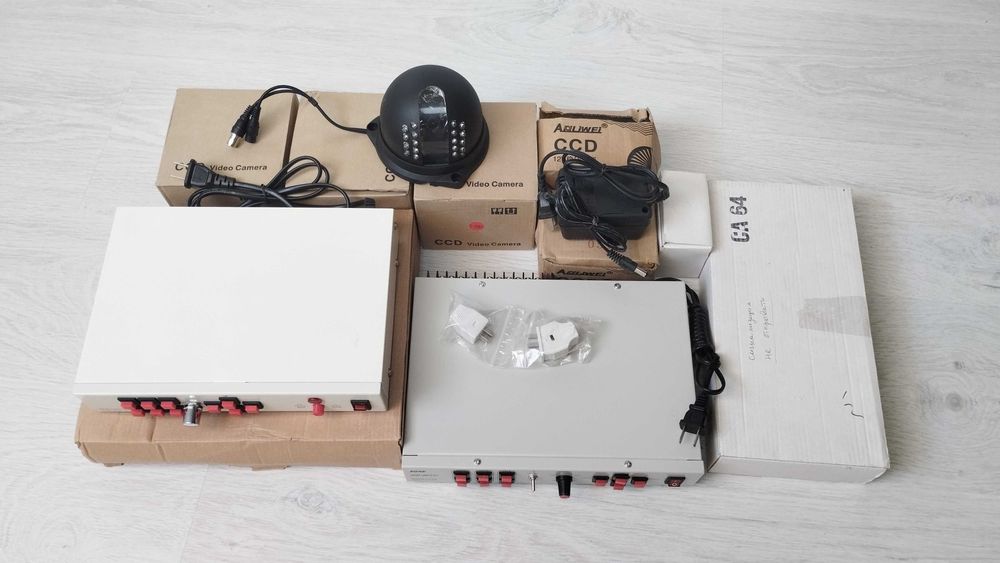 Камеры видеонаблюдения и Контроллеры наклона объектива