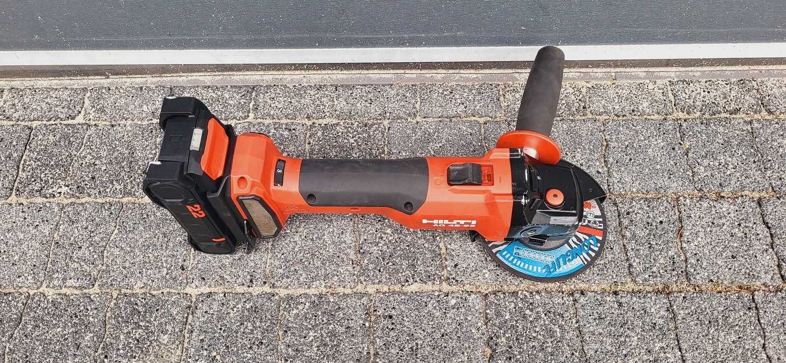Szlifierka kątowa HILTI AG 4S-A22 Nuron + Akumulator 22-85