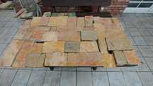 Kamień naturalny piaskowiec oczyszczony 300 kg, 3 m2