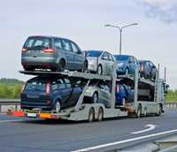 Transport samochodów, Transport aut z Danii, Szwecji