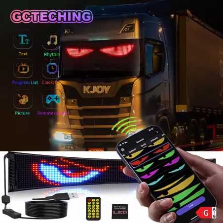 Painel LED RGB Programável para Carro ou Caminhão