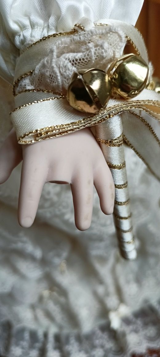 Lalka porcelanowa - kolekcjonerska - Faberge.