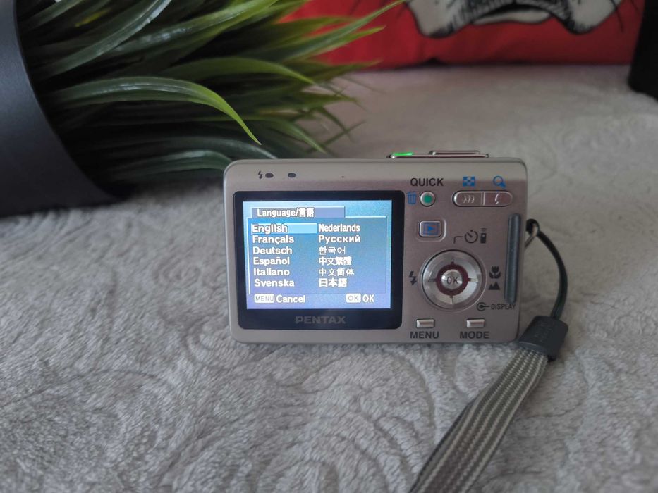 Aparat kompaktowy Pentax Optio S5n 5MP, szybka wysylka