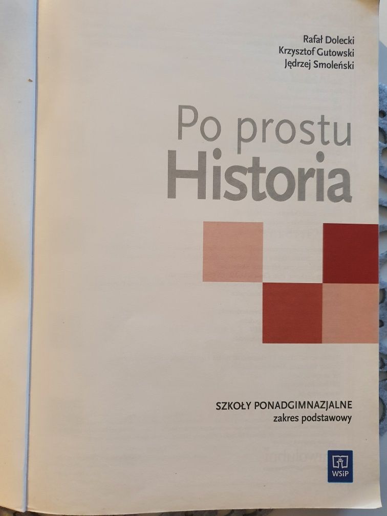 Po prostu historia zakres podstawowy