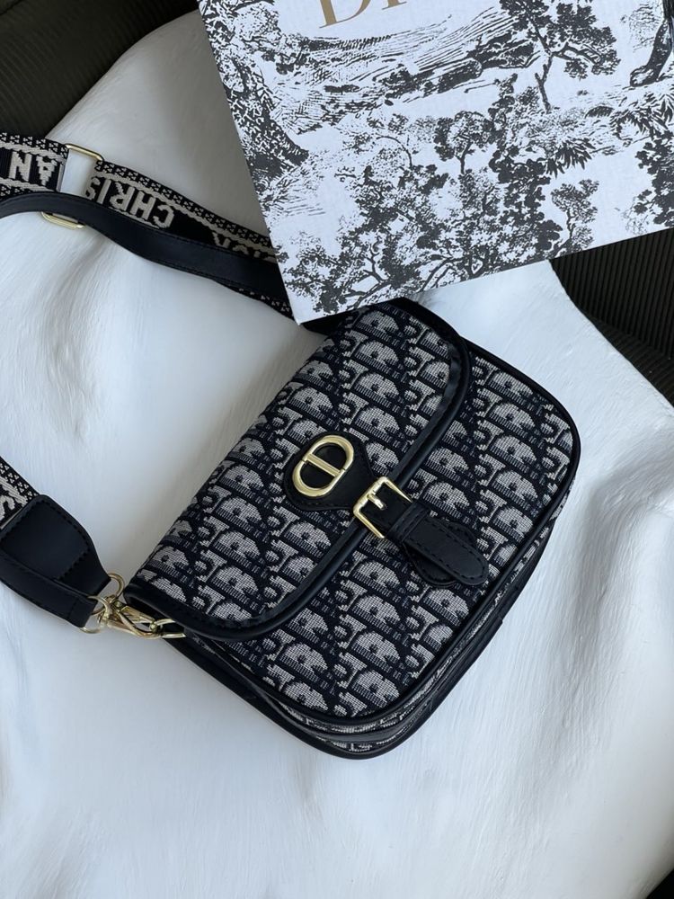 Сумочка Сумка Christian Dior Bobby на широкому ремінці