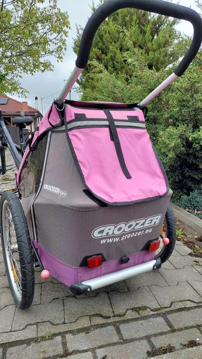 Rower Diamand Ubari i przyczepka Croozer dla dziecka