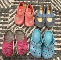 Обувь девочка весна-лето р27 camper crocs adidas