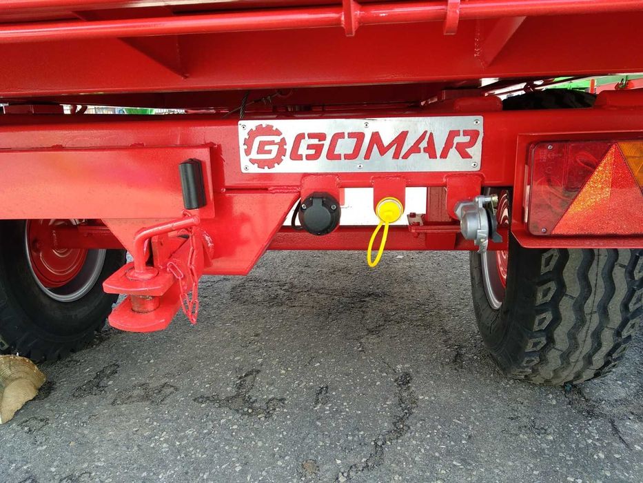 Przyczepa rolnicza jednoosiowa G O M A R  3,5  4,5  5, 7 , 9 T