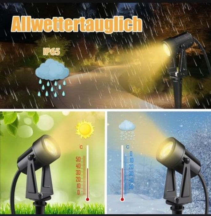 Lampy ogrodowe 8szt 26M Yuusei