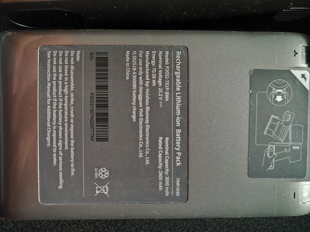Bateria P2032-7S1P-BWA do odkurzacza Dreame T20