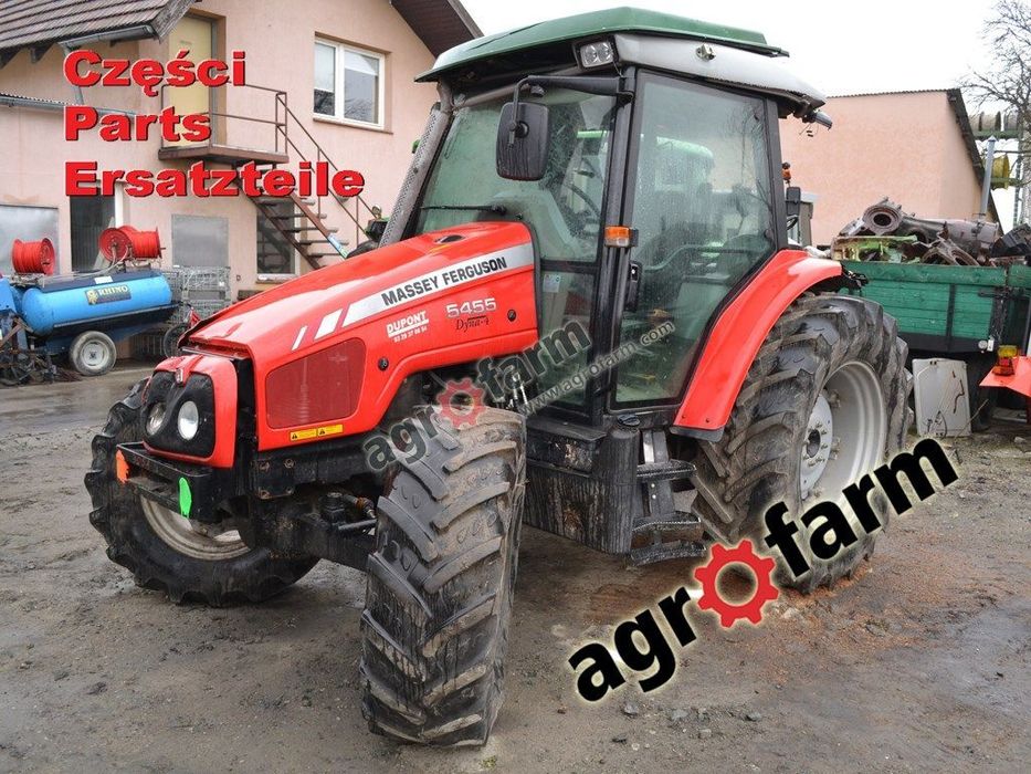 Massey Ferguson 5455 części, skrzynia biegów, oś