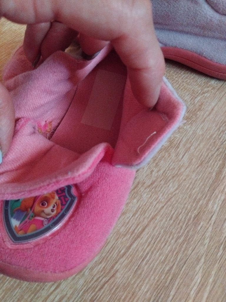 Тапочки PAW PATREL 26 размер. 15см.