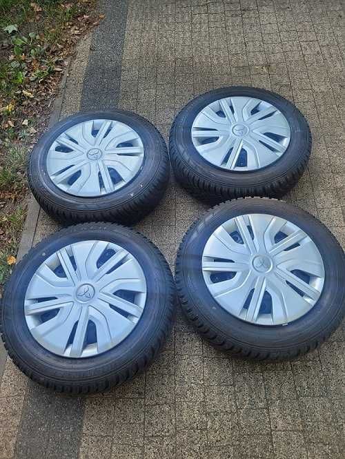 Opony zimowe/koła/kołpaki 165/65/14 Mitsubishi SpaceStar/Colt i inne