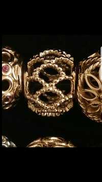 Pandora oryginalny złoty charms