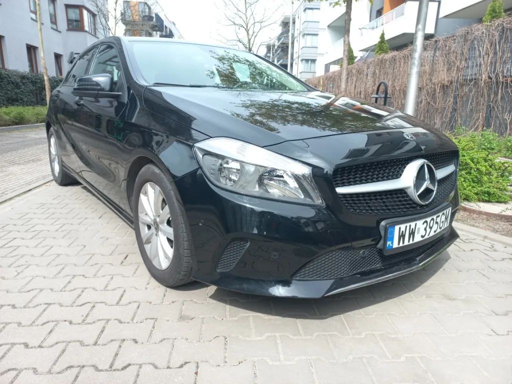 Mercedes-Benz Klasa A W176 122 KM 123 tys. km, 2 właściciel, oświetlenie ambiente