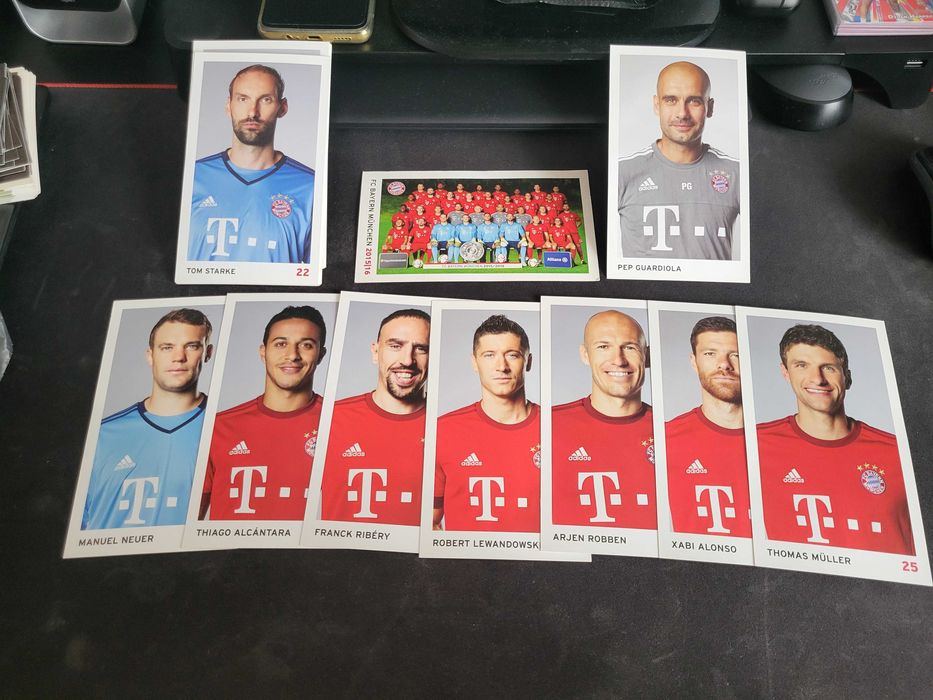 Zestaw Kart Piłkarskich Bayern Monachium 2015/16