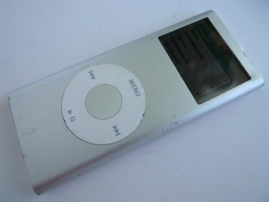 Плеер Apple iPod nano, 4G, A1199, из Англии.Чехол.
