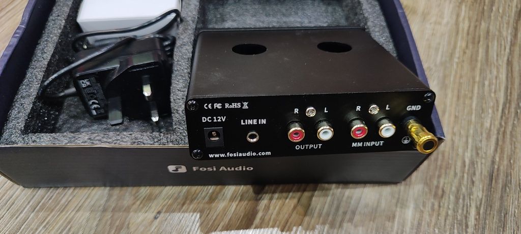 Fosi AudioBOX X4 Phono przedwzmacniacz gramofonowy przedwzmacniacz
