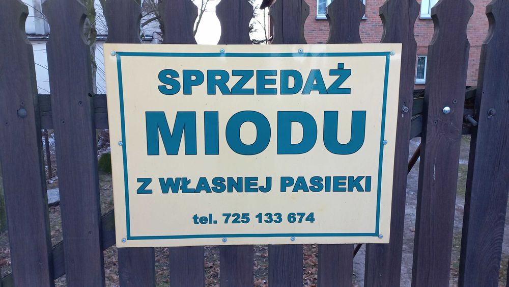 Miód lipowy, rzepakowy i inne miody z własnej pasieki