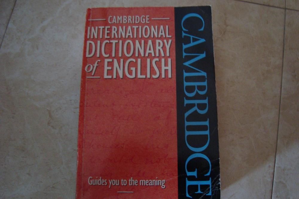 dicionario em ingles da cambridge internacionalonal