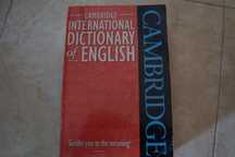 dicionario em ingles da cambridge internacionalonal