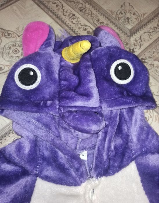 кігурумі Єдиноріг фіолетового кольору