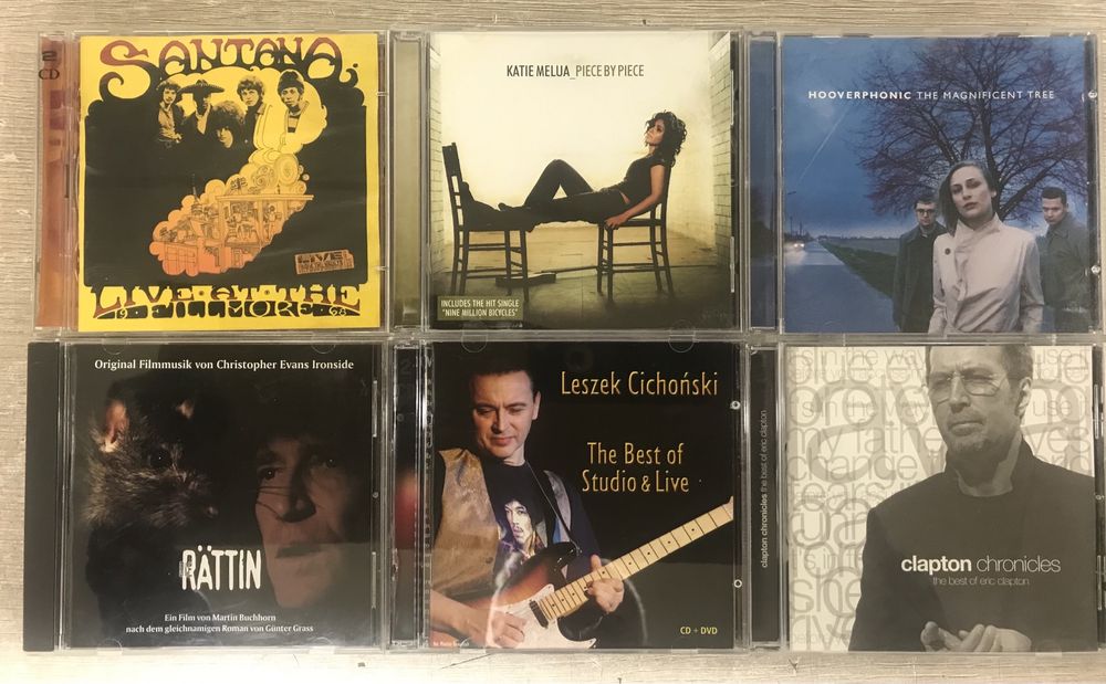 CD zestaw Cure Sisters of Mercy Zaucha Zappa Farben Anawa Bem i inne