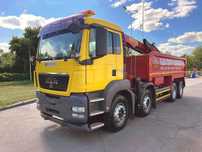 Самоскид MAN TGS 32.360 2010 року з краном маніпулятором