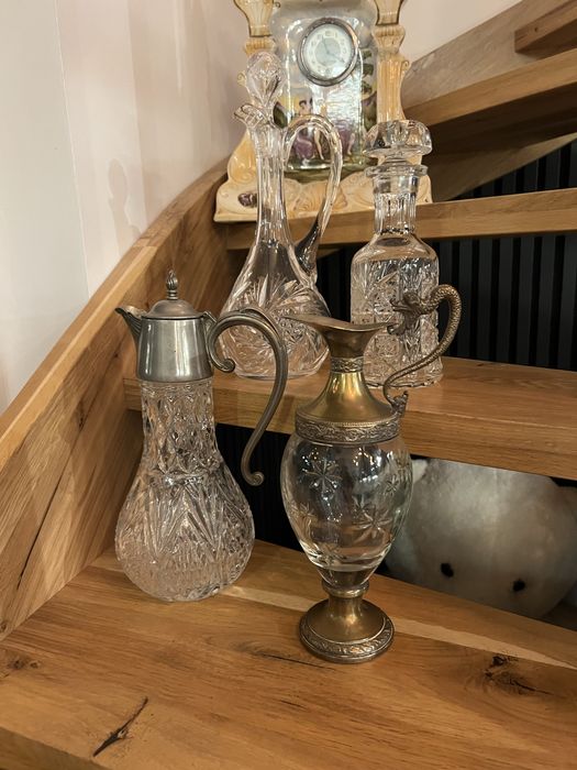 Stara włoska karafka bologna italia casa fondata antyk zabytek