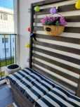 Skrzynia z pergolą na balkon / taras – stan idealny