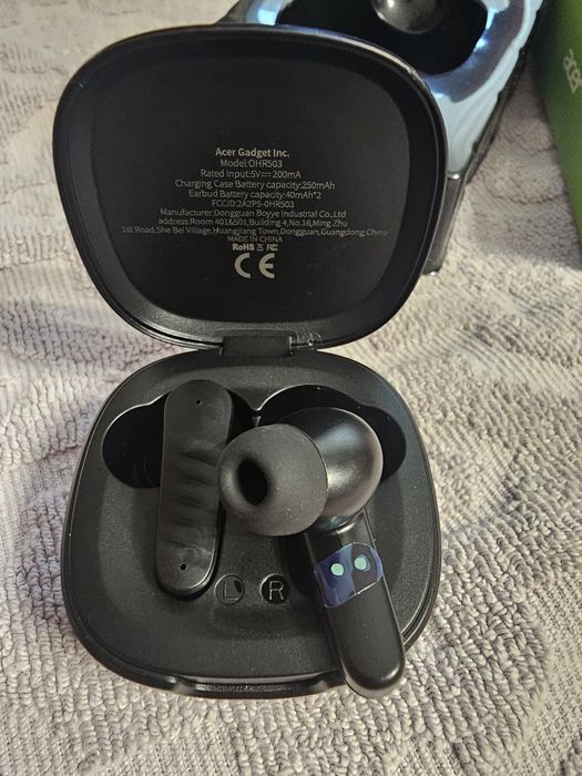 Навушники Acer OHR503 black, gray