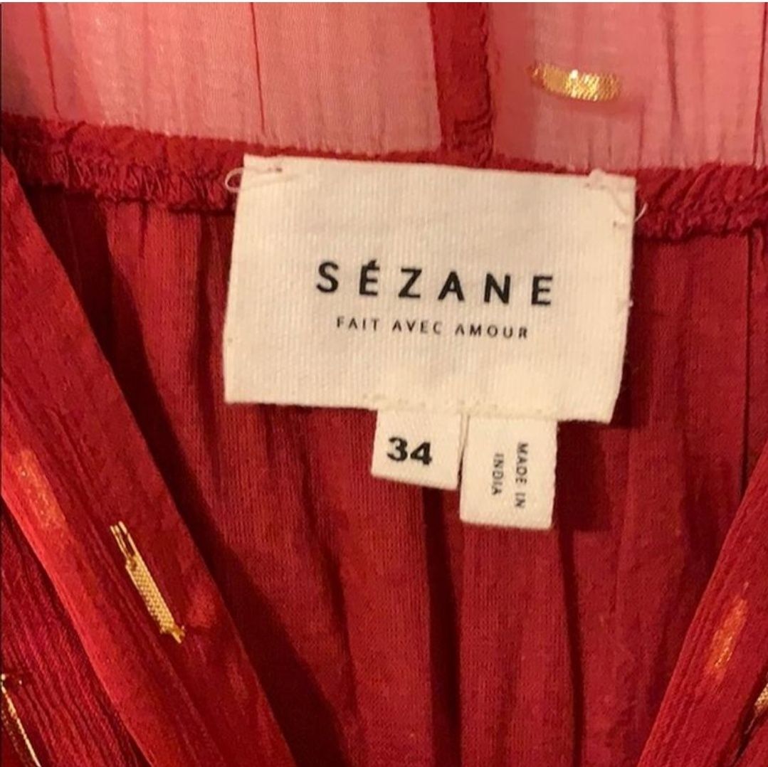 Сукня sezane макси бохо Франция эксклюзивное дорогое дизайнерское