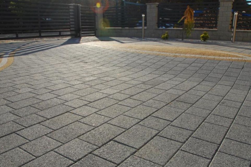 Kostka Brukowa Kamal K-28 Śrutowana szara Nowa 115 m2. K28