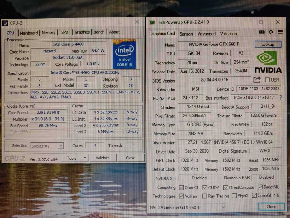 ИГРОВОЙ КОМП Intel i5-4460 (4x3.40),GTX 660 Ti (2 Gb),DDR3 16, SSD 120