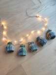 Girlanda swietlna  czapeczki handmade