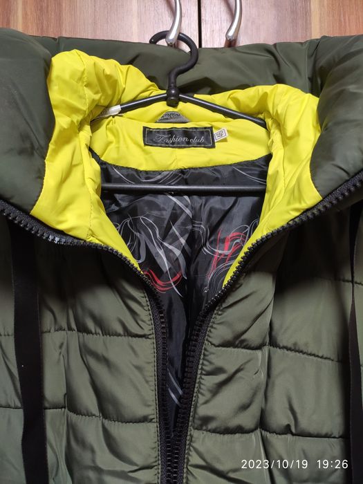 Подовжена зимова курточка