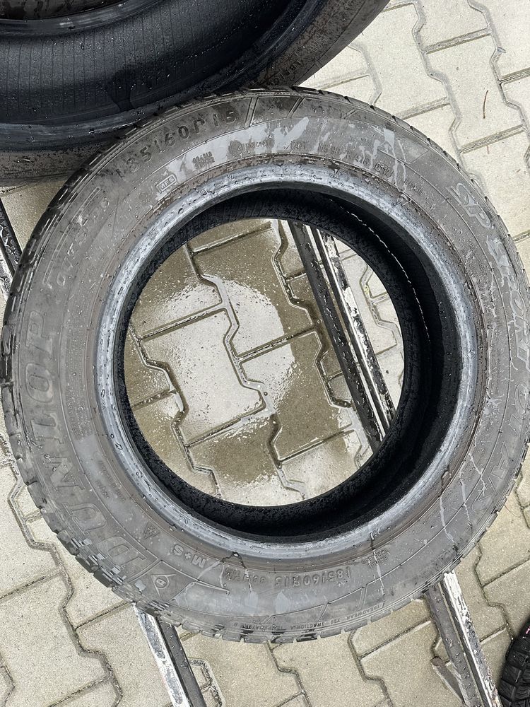 185/60r15 dunlop wielosezon super stan
