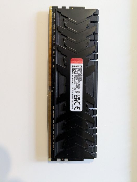 Memória Kingston Fury Beast 16gb DDR4 3600mhz como nova