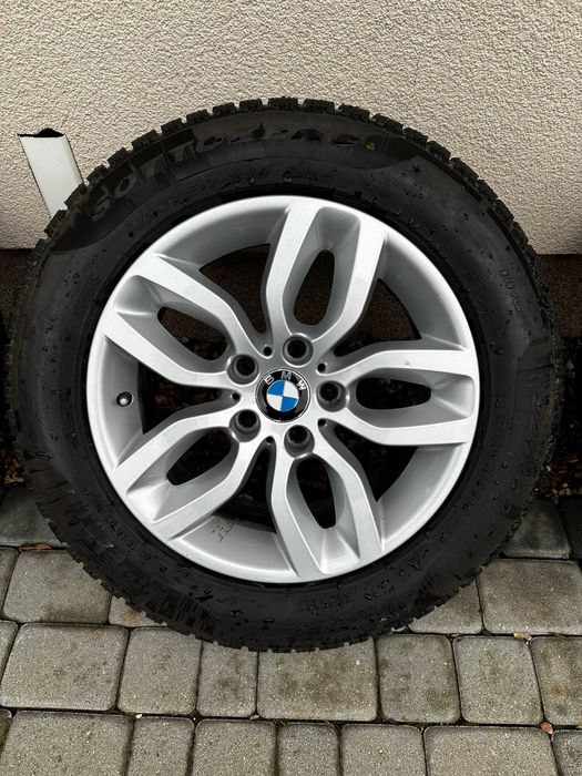 Komplet kół zimowych do BMW X4/X3 Pirelli 225x60 R17 RSC idealne