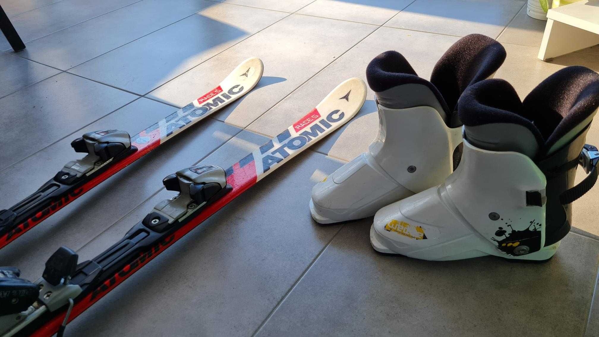 Narty dziecięce Atomic Race 5 + buty