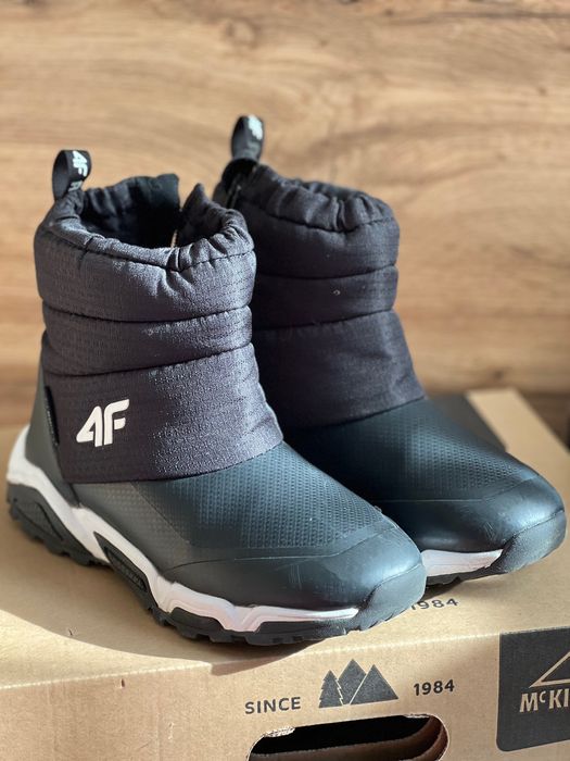 Зимние термо ботинки  мальчик/девочка 34р